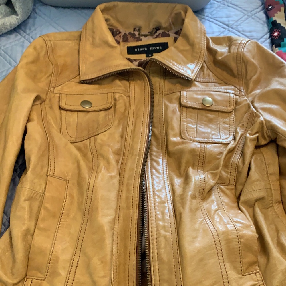 Leather jacket size medium